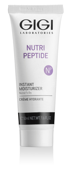 Crème hydratante pour peaux normales à sèches — GIGI Nutri Peptide, 50 ml