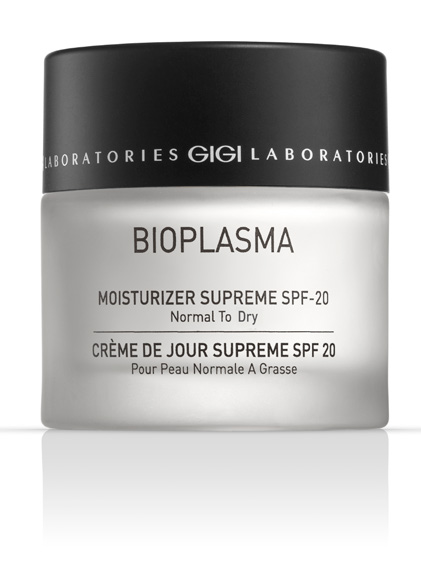 קרם לחות SPF 20 לעור יבש — GIGI Bioplasma, 50 מ״ל